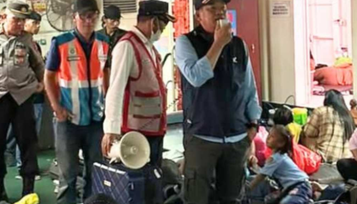 Pelabuhan Samarinda Terkendali Saat Arus Balik, Jumlah Penumpang Menurun