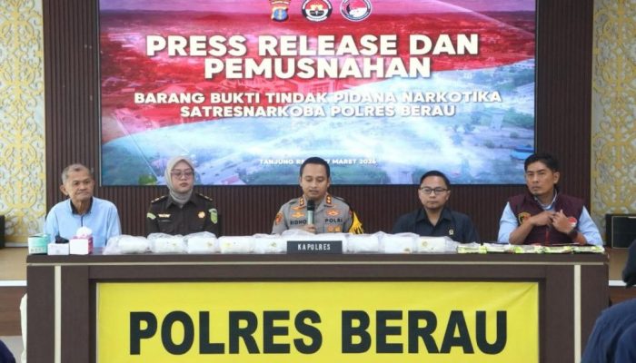 Berau Ungkap Sabu 10 Kg, Polisi Amankan Satu Pelaku