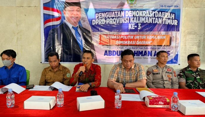 Abdul Rahman Agus Dorong Literasi Politik Masyarakat Muara Mujan untuk Perkuat Demokrasi Daerah
