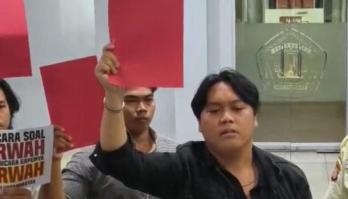 Forum di UNMUL Diwarnai Aksi Mahasiswa, Evaluasi Setahun Kepemimpinan