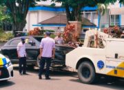 Operasi Dishub Samarinda, Mobil Parkir Sembarangan Langsung Disanksi