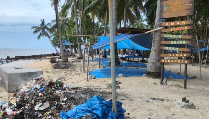 Wisata Beras Basah Tak Tertata, Pengunjung Terganggu Lapak Semrawut