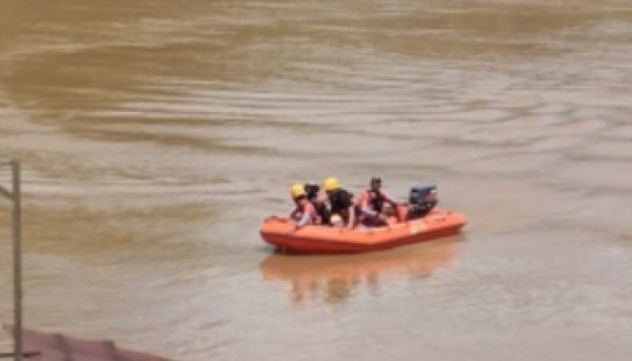 BPBD Kukar Sisir Sungai Belayan, Korban Tenggelam Belum Ditemukan