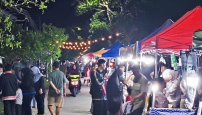 Creative Night Market Bontang Makin Dilirik, Neni Moerniaeni Usul Perluasan