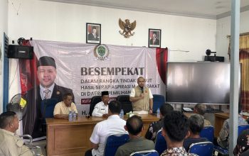 Tindak Lanjut Aspirasi Warga, Akhmed Reza Gelar Besempekat di Daerah Pemilihan