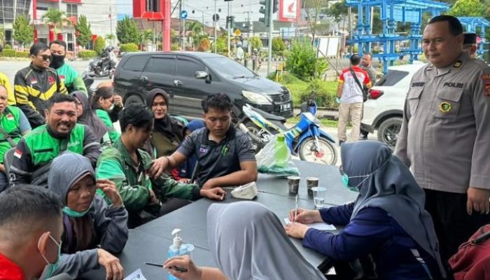 Kukar Rayakan May Day dengan Layanan Kesehatan Gratis untuk Driver Ojol