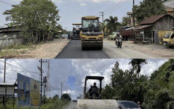 BBPJN Kaltim Perbaiki dan Aspal Jalan Bontang-Sangatta, Waktu Tempuh Jadi Lebih Baik