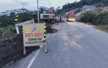 BBPJN Kaltim Mulai Proyek Box Culvert Muara Lembak, Fokus Cegah Luapan Air Parit ke Badan Jalan