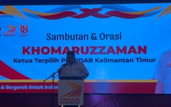 Khomaruzzaman Pimpin TIDAR Kaltim, Siap Perkuat Kaderisasi hingga Daerah