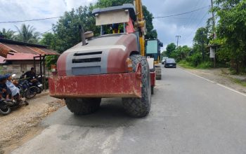 BBPJN Kaltim Lanjutkan Pemeliharaan Ruas Sambera–Santan–Bontang, Jaga Kemantapan Jalan Nasional