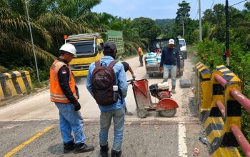 Stripseal Jembatan Projasam 1 Diganti, BBPJN Kaltim Pastikan Lintasan Lebih Aman