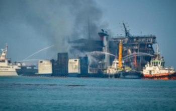 KMP Batumandi Terbakar lalu Tenggelam 700 Meter dari Pelabuhan Merak, ASDP Siapkan Operasi Salvage