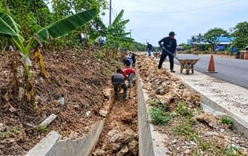 BBPJN Kaltim Rutin Rawat Drainase, Libatkan Warga Lokal Lewat Padat Karya