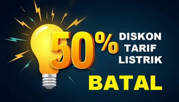 Diskon Listrik 50% Batal, Ini Kata Menkeu!
