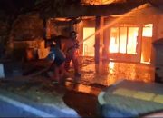 Satu Bangunan Kosong Terbakar Diduga Akibat Korsleting Listrik