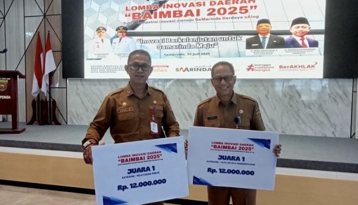 Via “Adminduk Smart Service”, Disdukcapil Samarinda Raih Juara 1 Lomba BAIMBAI