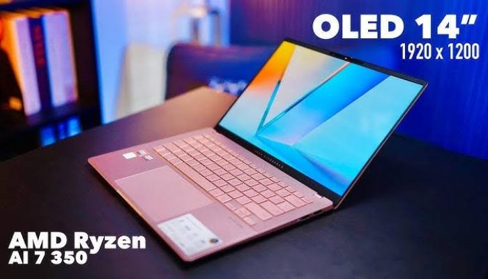 ASUS Vivobook S14 OLED M5406KA, Rekomendasi Laptop AI untuk Profesional