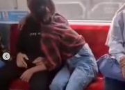 Aksi Mesum di KRL Viral, Warganet: Nggak Punya Malu!