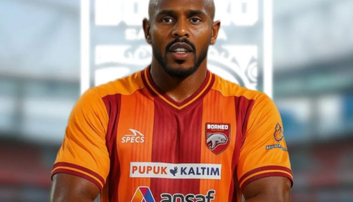 Joel Vinicius Resmi Gabung Borneo FC, Striker Baru dari Brasil