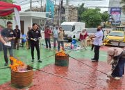 Kejari Samarinda Musnahkan Barang Bukti 67 Kasus