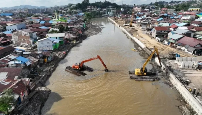 Pemkot Samarinda Genjot Penataan Bantaran Sungai SKM Tahun 2025
