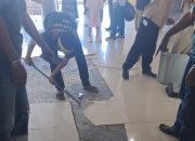 Kejadian Lantai Gedung Pernikahan Klandasan Balikpapan Bikin Heboh