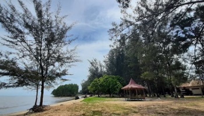Wisata Hits Pantai Tanah Merah Tanjung Harapan di Samboja