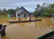Banjir Surut, Puskesmas Sambaliung Gas Terus Pantau Warga!